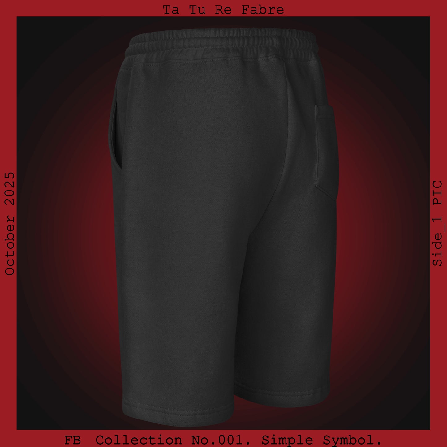 FB Men's fleece shorts