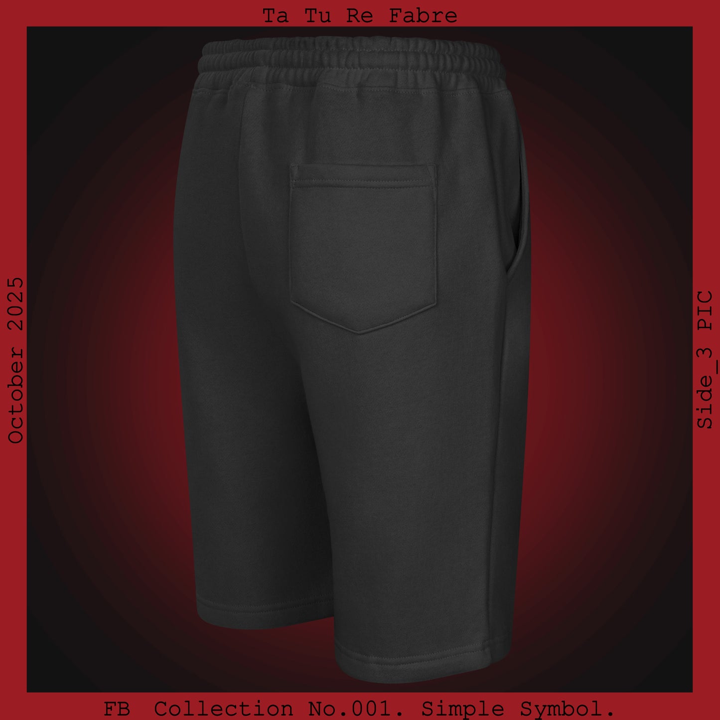 FB Men's fleece shorts