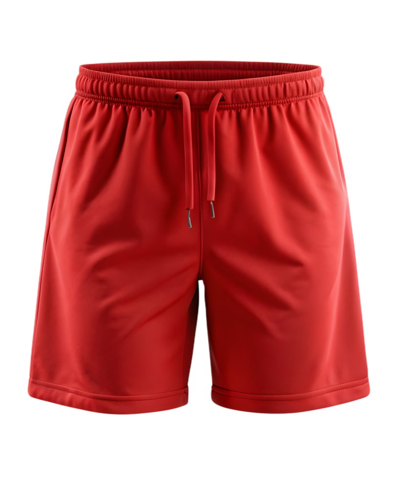 FB Men's fleece shorts - Red